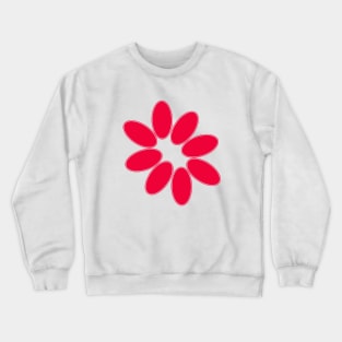 Circles, black Crewneck Sweatshirt